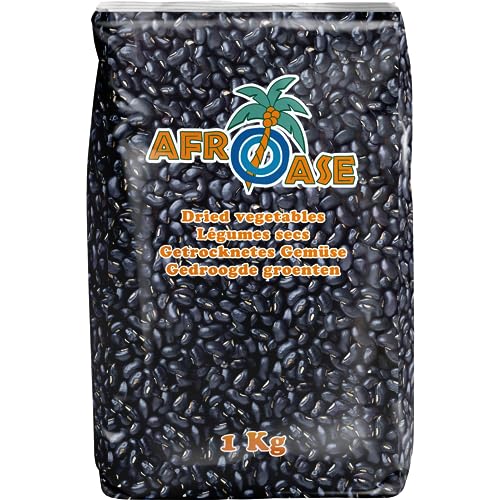 AFROASE - Schwarze Bohnen - (1 X 1 KG)