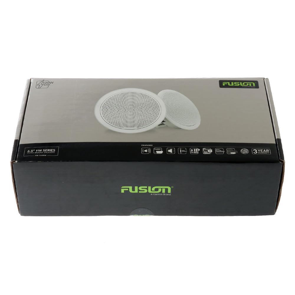 Garmin Fusion Serie FM Altavoces Marinos 6.5´´ Redondo 120W