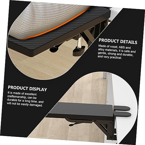 Soporte de brazo para computadora con placa de extensión plegable ergonómica 4