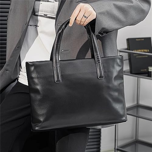 Men's Handbag Briefcase Casual Document Bag for Carrying Paper Files2