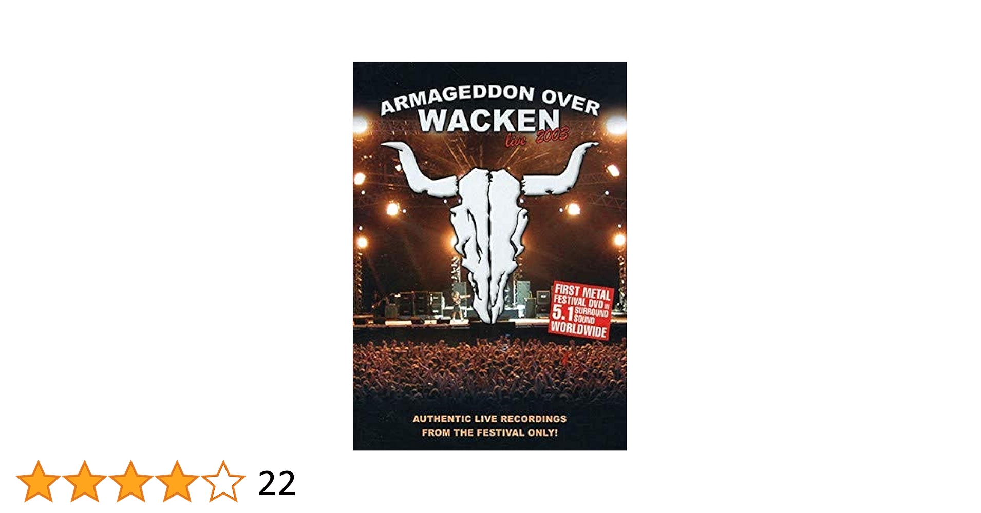 その他 Armageddon Over Wacken [DVD] Armageddon Over Wacken DVD 2005 | Wacken Open Air