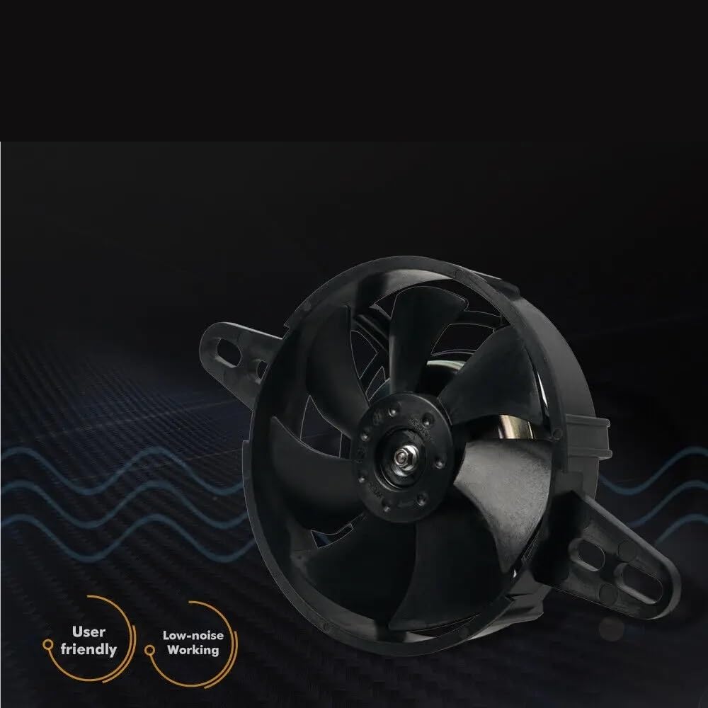 Ventola del radiatore elettrica adatta for KTM Husqvarna TM Beta Gasgas Sherco Yamaha Suzuki Kawasaki ATV ventola di raffreddamento dispositivo di raffreddamento dell'acqua Buggy Go Kart