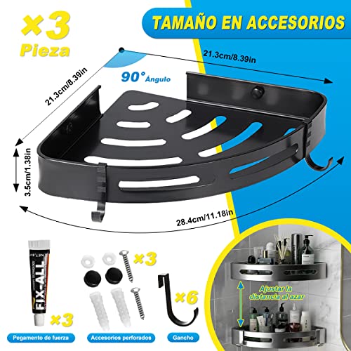 Reviews de Esquinero para baño - 5 favoritos. 7 esquinero para baño marca WELIKERA (2)