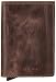 Secrid - Slim Wallet Genuine Vintage Leather RFID Safe Card Case for max 12 Cards (Chocolate)