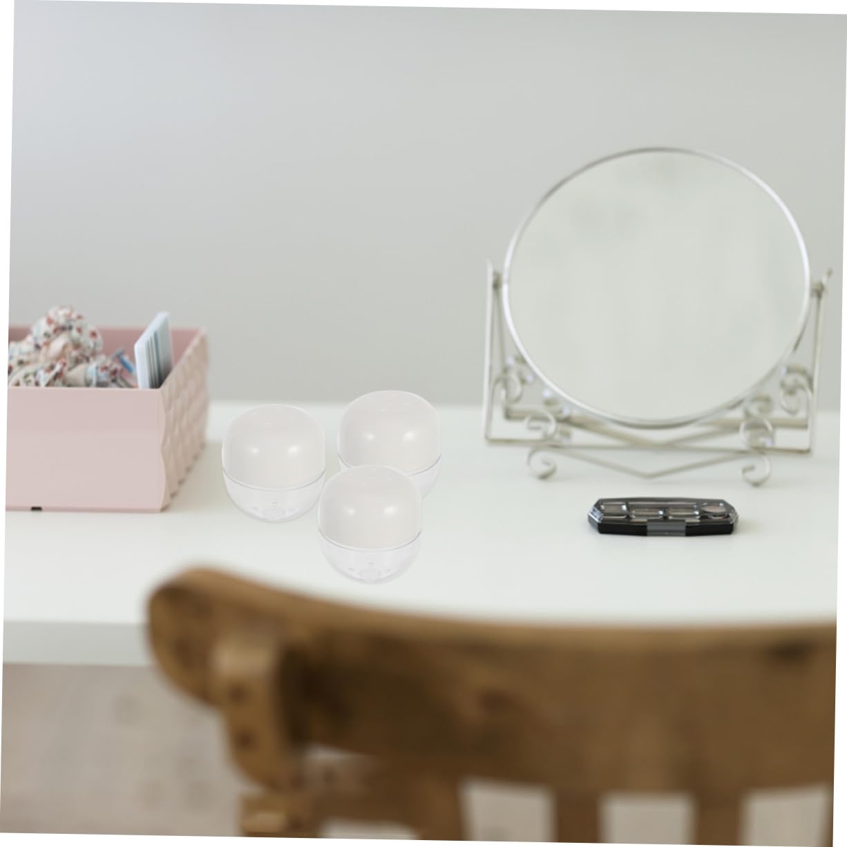 9 Unids Caja de Almacenamiento para De Belleza A Prueba De Polvo Maquillaje Esponja Estuche Para Esponja Mezclador De De Maquillaje Transpirable Tendedero Plástico