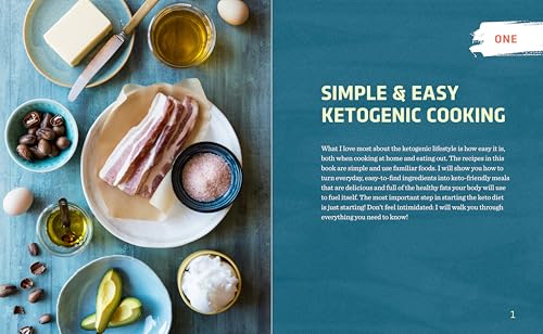 Rockridge Press 980124229 The Easy 5-Ingredient Ketogenic Diet Cookbook: Low-Carb thumb #1