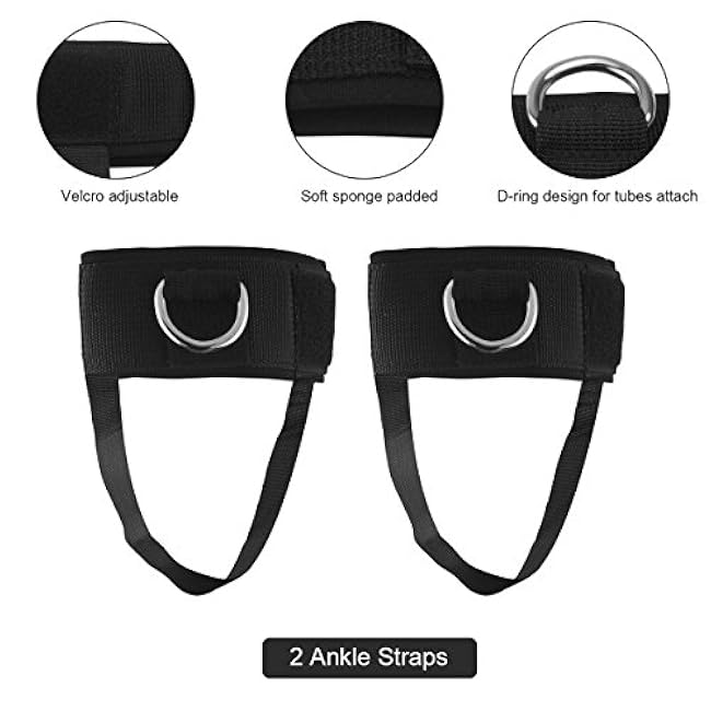 Bounce Trainer Vertical Jump Legs Resistance Bands Glutes Muscles Workout Strength Speed Agility Training for Basketball Football