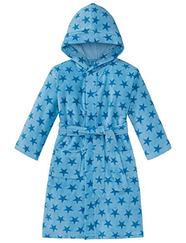 Preisvergleich Produktbild Schiesser Jungen Bademantel, Blau (Hellblau 805), 128