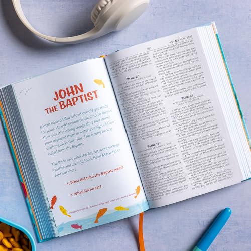 KJV Easy-for-Me Bible for Early Readers, Hardcover, Presentation Page, Highlighted Memory Verses, Learning Helps, Games, Reading Challenges, Easy-to-Read Bible MCM Type - image 3