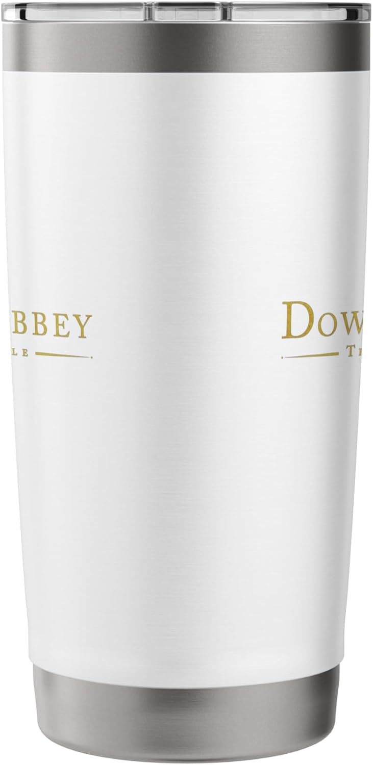 Downton Abbey: The Grand Finale Gold Logo Stainless Steel Insulated Tumbler image 2