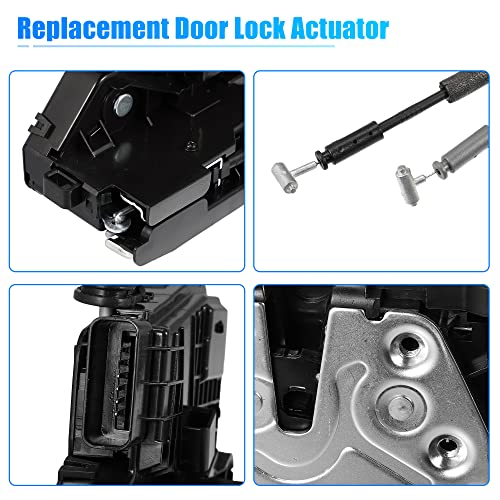 Image of X AUTOHAUX Front Left Power Door Lock Actuator Assembly Motor for Hyundai Elantra 2017-2020 81310-F2030 Front Driver Side Door Lock Latch Actuator Replace Door Latch Assembly Motor