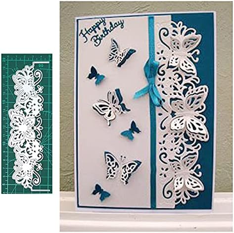 Cutting Dies for Card Making, YunTrip Lace Butterfly Border Metal ...
