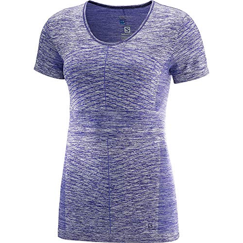 SALOMON(サロモン) アウトドア TシャツELEVATE MOVE'ON SHORT SLEEVE TEE WOMEN (エレベート ムーブオン ショートスリーブ ティー レディース)レディース