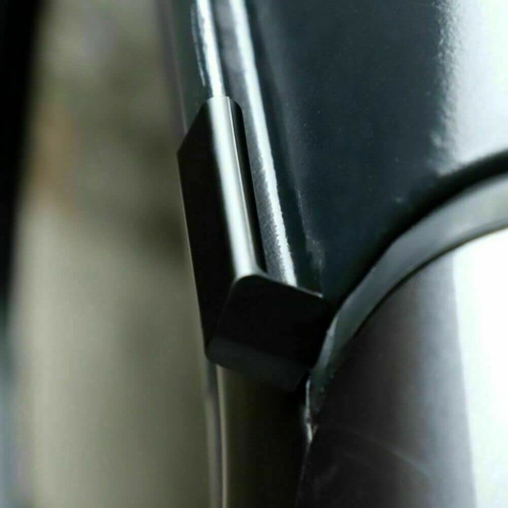 Rain Driverter Regenrinne Hardtop ABS Regenwasserabweiser für 2018-2021 Jeep Wrangler JL JLU & Gladiator JT, Außenzubehör