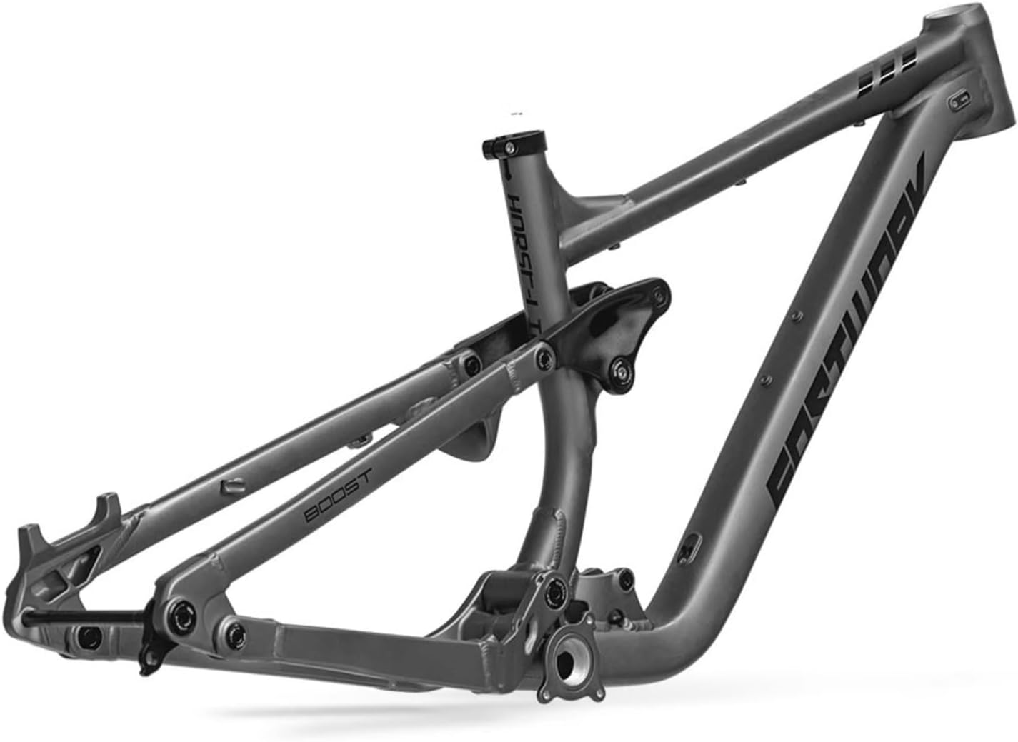27.5er 29er Full Suspension Mountain Bike Frame 15.7" 16.5" 17.7" Soft Tail Enduro/AM/FR Frame Aluminium Alloy Disc Brake Frame Travel 150mm 12 * 148mm Boost Thru Axle(Dark Gray,29 * 15.7")