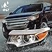 FIONE for Ford Edge Headlight Assembly 2011 2012 2013 2014 Halogen Replacement Projector Headlamp SE SEL Limited Left Driver Side LH BT4Z13008B