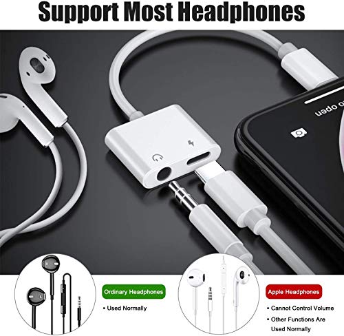 Adaptateur audio numérique USB C blanc pour appels et télécommande filaire