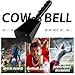 2 Pack 10 Inch Steel Cow Bell with Handles, Cheering Cowbells Noise Maker Large Steel Bell with Handles for Sports Events, Football Games, Concert, School Graduation,Party(Black)