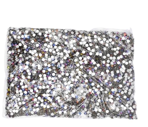 Strass non correcteurs SS3-SS20 pour nail art et strass thermocollant flatback cristal AB