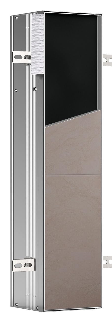 Emco Asis Plus Szafka Łazienkowa, Szary, 658 x 153 cm