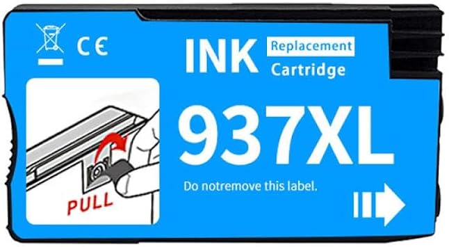 Ink Cartridge for 937 937XL Works with Officejet Pro 9730 9110b 9120 9130 9720 PrintersCyan