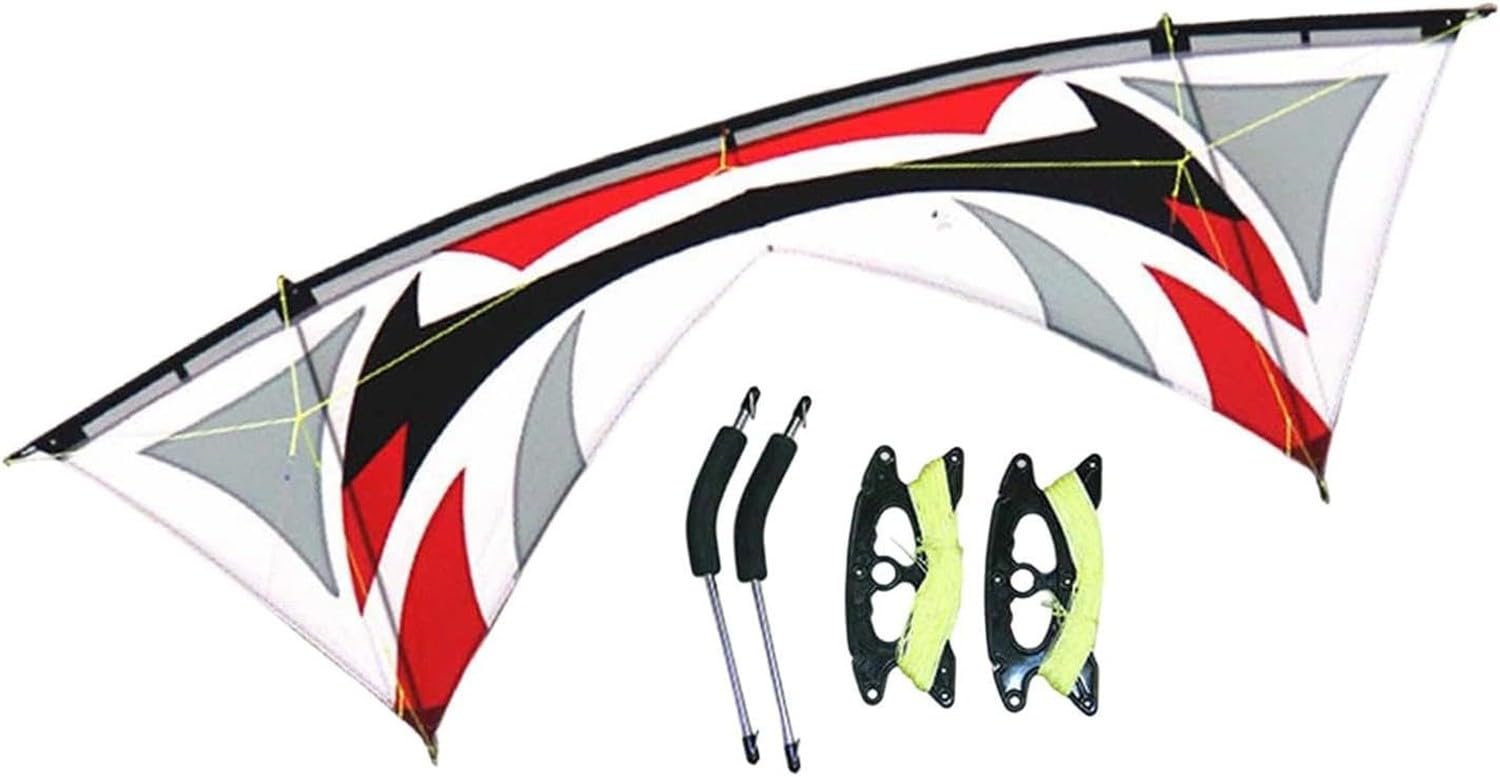 Cometa Acrobática De 4 Líneas para Adultos, Fácil De Volar, Grande, Resistente, Profesional, para Jardín, Actividades Al Aire Libre, Viajes, Fiesta En La Playa, Recuer B