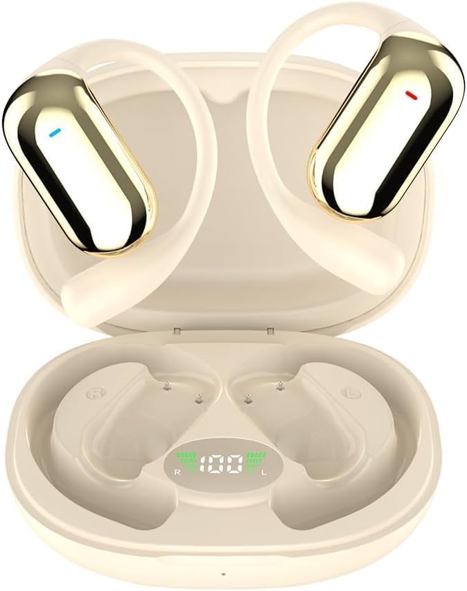 Image of Real-Time Translation Earbuds 5.4, 168 Languages Instant Translator Bluetooth Earbuds, 80Hours Long Battery, Ergonomic Design Multi-Scenario English Translator Headphones Lenguas de Espana