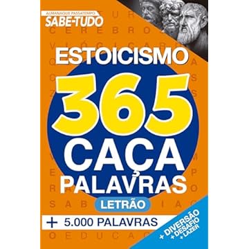 Capa do livro Almanaque Passatempo Sabe-Tudo 365 Caça-Palavras - Estoicismo