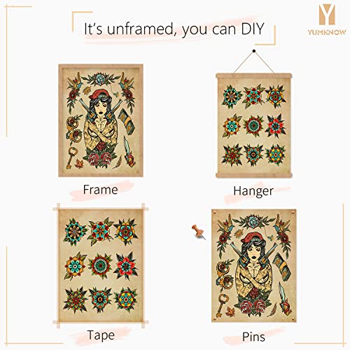 Yumknow Vintage Tattoo Flash Wall Art & Decor thumb #5