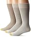 Gold Toe Men's Freshcare Fashion Dress Crew Socks (3 Pack)