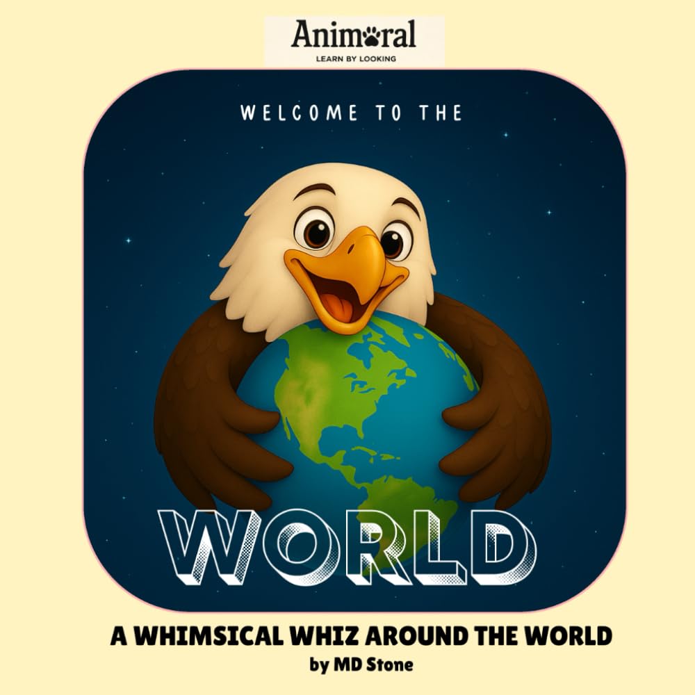 Welcome to the World - A Whimsical Whiz Around the World: A Fun and Educational Journey Around 195 Countries of the World - With Native Wildlife