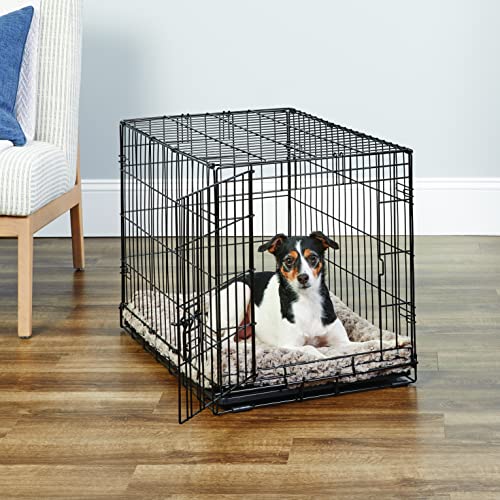 New World Newly Enhanced Single Door 76.2 cm (30-Inch) Dog Crate for Small Dog Breeds; Includes Leak-Proof Pan, Floor Protecting Feet, & New Patented Features; B30 - Image 3