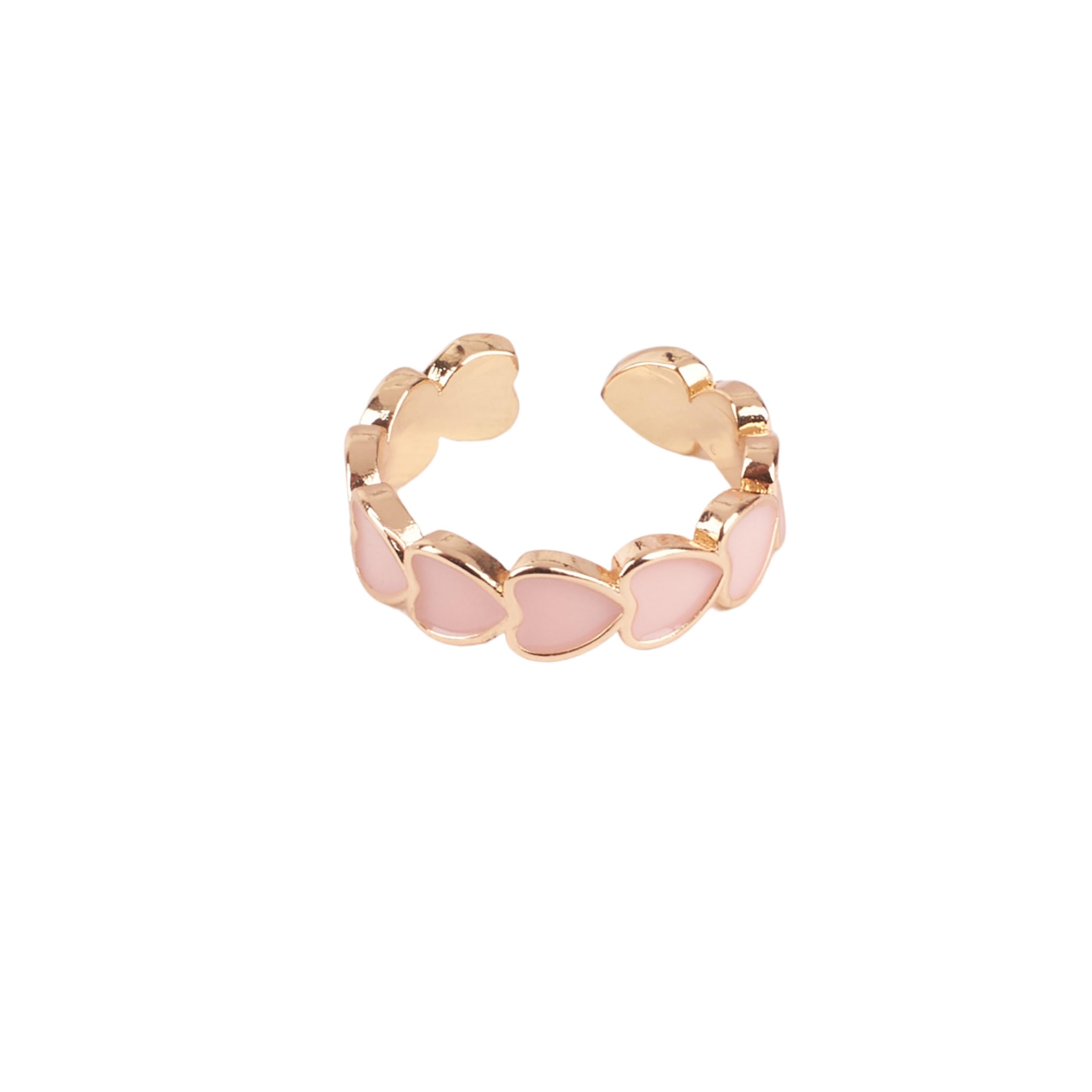 Salty Fashion Hearts Ring For Women & Girls Adjustable Finger Rings Modern Design Fancy & Stylish Accessories Diwali, Birthday, Anniversary & Special Occassion Gift | Everyday Wear Aesthetic Jewelry (B0D3XQH2CZ) Amazon Price History, Amazon Price Tracker