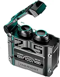 Fones de Ouvido Sem Fio Bluetooth Bateria Longa Duração Carga Rápida - TWS M25 Gaming Headset com Baixa Latência, Redução de Ruído e Controle Por Toque