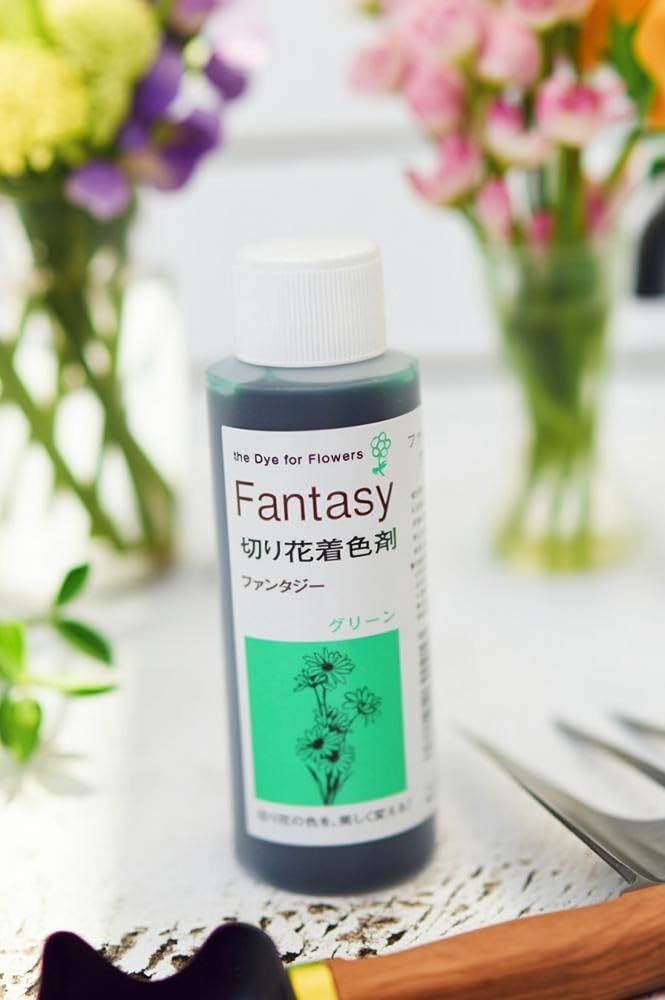 切り花 染色 切花着色剤ファンタジー 100ml 切花着色剤ファンタジー 100ml お得な選べる5本セット 切り花