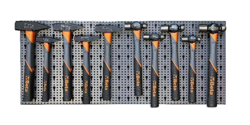 Assortimento 36 utensili. con ganci senza pannello