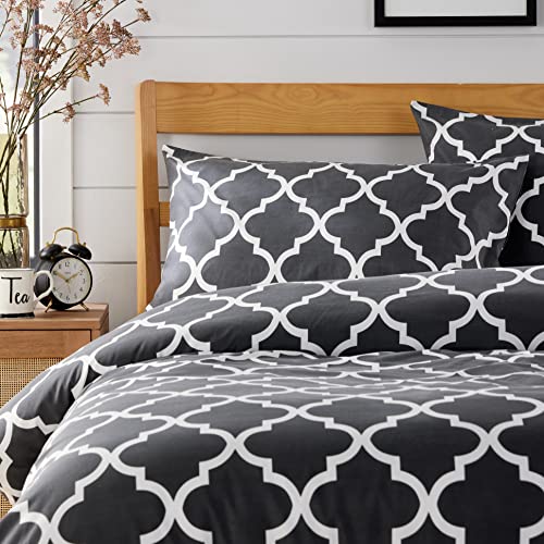 Olivia Rocco Easy Care Printed Duvet Cover Set 100% Polyester Breathable Stylish Comforter Reversible Quilted Bedding Bed Sets With Pillowcases MARRAKESH DUVET SET - Image 2