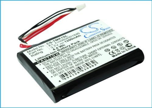 Cameronsino CS-VBN390MC Batterie pour GPS Tomtom - One XL HD Traffic, Li-Ion, 1200 mAh (Produit Import)