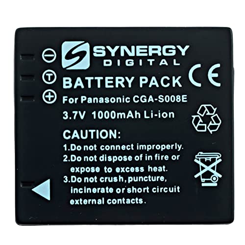 Synergy Digital Digital Camera Batteries, Compatible With Promaster Pcga-S008 Digital Camera Batteries (Li-Ion, 3.7V, 11000 Mah), Set Of 4 #TOP4