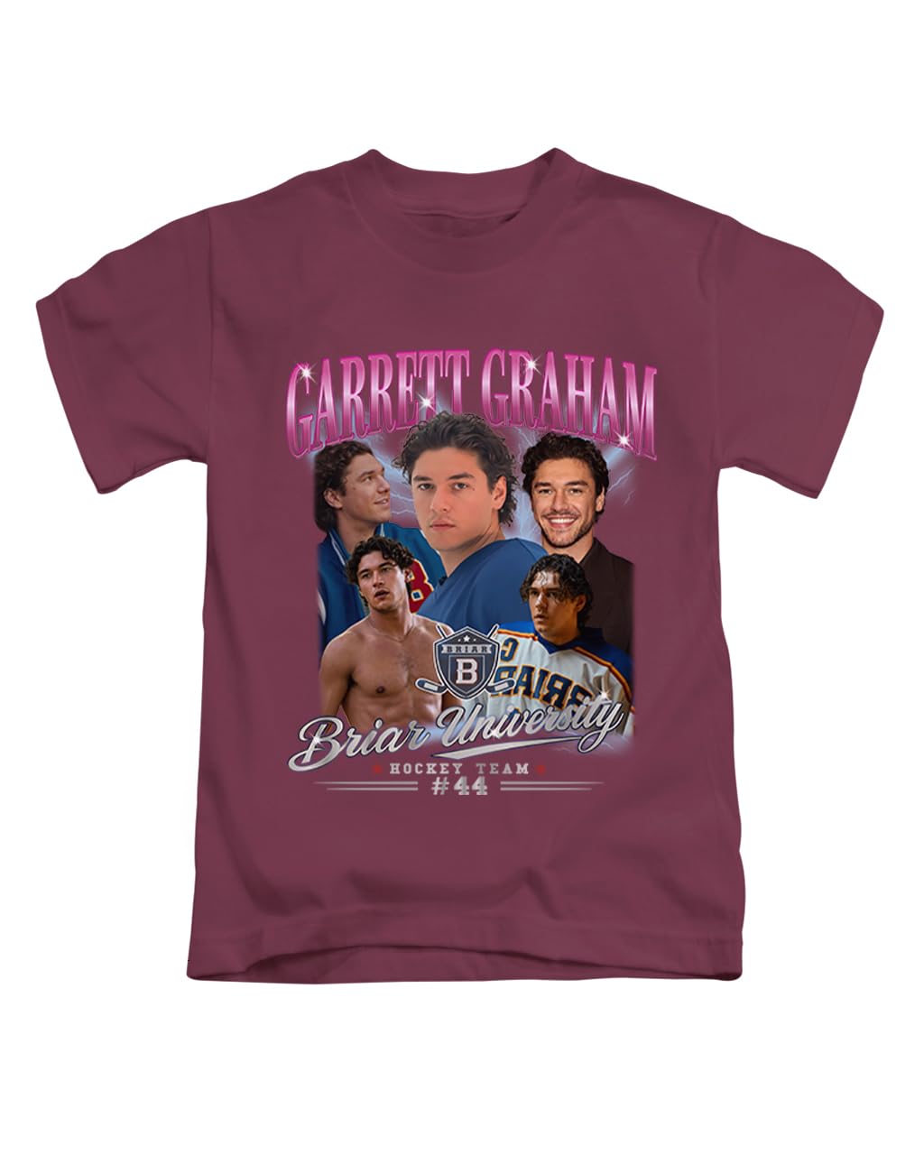 New Spirit Original Unisex Maroon Garrett Graham, Briar Novelty Trending Trendy Campus Coo Univerisity Off Hockey Sport Tee T-Shirt Funny T Shirt Top