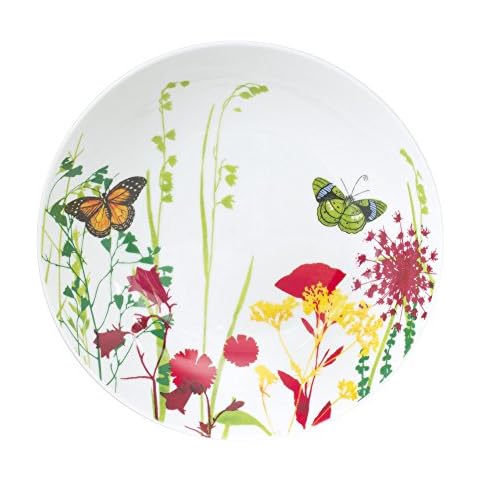 Table Passion - Plato hondo (20 cm, 6 unidades), diseño de flores Cover