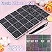 32000Pcs Black Rhinestones for Bedazzling, Flatback Resin Gems Crystal, Bedazzler Kit with 3Pcs 10ml B7000 Jewelry Glue and Tweezers for Makeup Crafting Nail Art