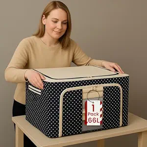 Premium saree storage organiser with breathable fabric