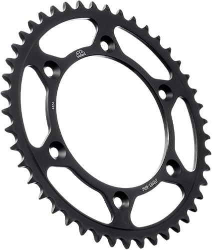 JT Sprockets JTR897.45SC 45 dientes negro SC Piñón trasero de acero ligero