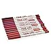 Lookatool 12pcs/Set Waterproof Lip Liner Pencil Long Lasting Lipliner Makeup Tools