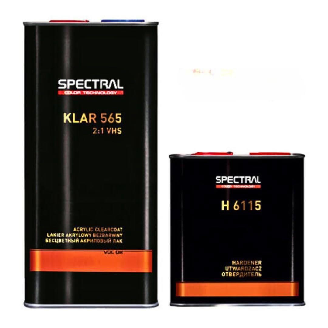 Novol Spectral Klar 565 VHS Clearcoat Lacquer Kit – 7.5L Kit with Fast Hardener
