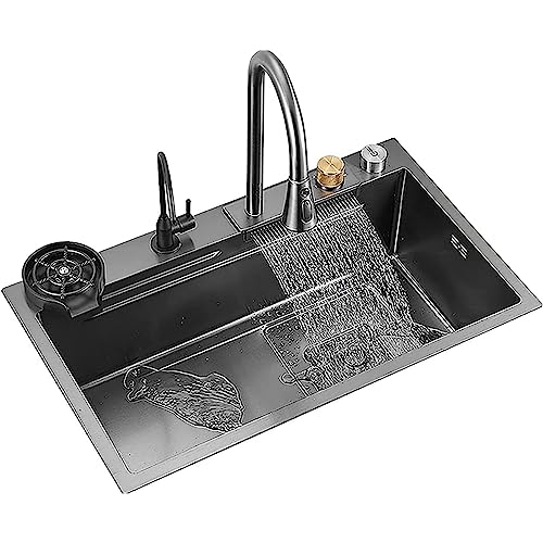 Évier de cuisine simple résolvant le manque d'espace de lavage