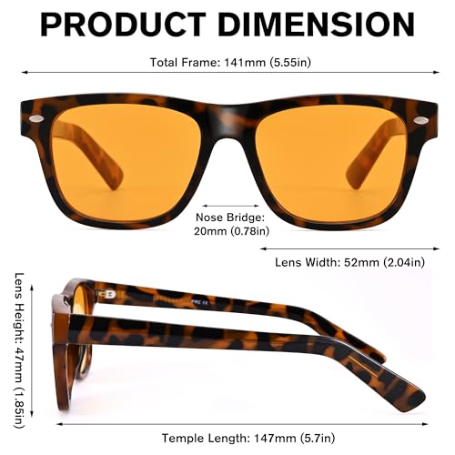 Image of Pro Acme Blue Light Blocking Glasses for Woman Amber Gaming Glasses for Men Computer Glasses for Eyes Strain