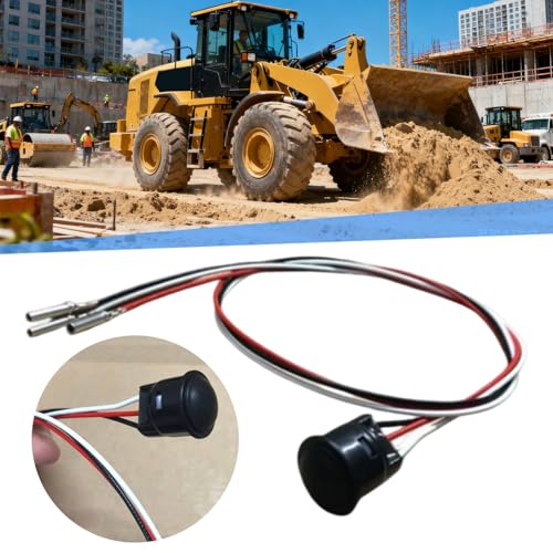 Bouton de commande de joystick pour excavatrice et câble de pressostat