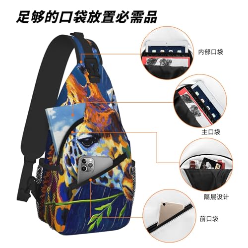 Bolso Sling para Hombre y Mujer, Mochila Urbana miniatura 6